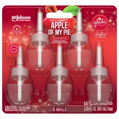 Glade® PlugIns® Limited Edition Apple of My Pie Oil Refill Perspective: front