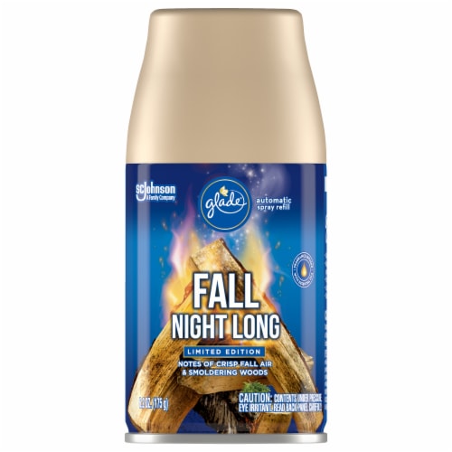 Glade Limited Edition Fall Night Long Scented Automatic Spray Refill, 6.2  oz - Kroger