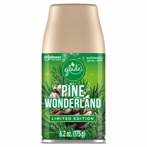 Glade® Pine Wonderland Automatic Spray Refill Perspective: front