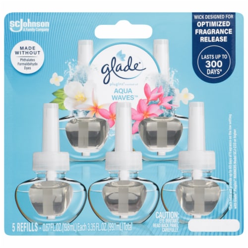 Glade PlugIns Aqua Waves™ Scented Oil Refills