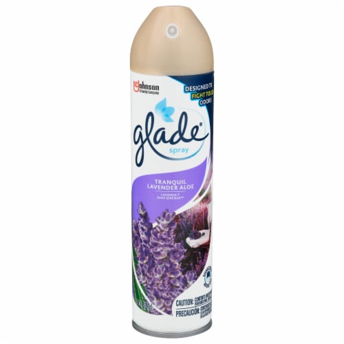 Glade® Tranquil Lavender & Aloe Room Spray Perspective: front