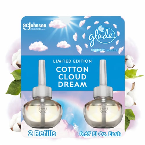 Glade PlugIns Clean Linen Scented Oil Air Freshener Refill (2