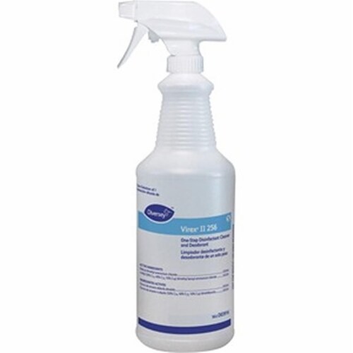 Virex II 256 Empty Spray Bottle, 32 oz, Clear, 12/Carton Virex II 256 Empty Spray Bottle, 32 oz, Clear, 12/Carton