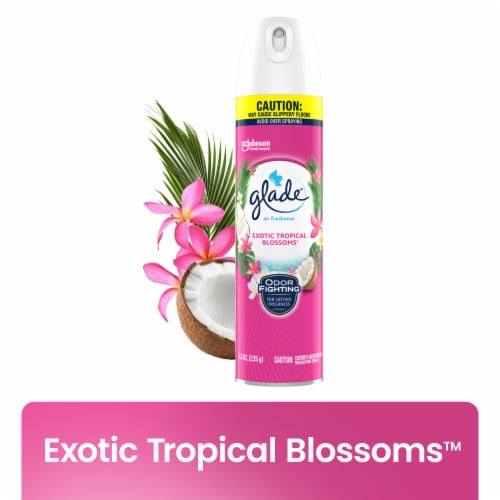 Glade® Aerosol Spray Air Freshener Exotic Tropical Blossoms Scent Infused  with Essential Oils, 8.3 oz - Kroger