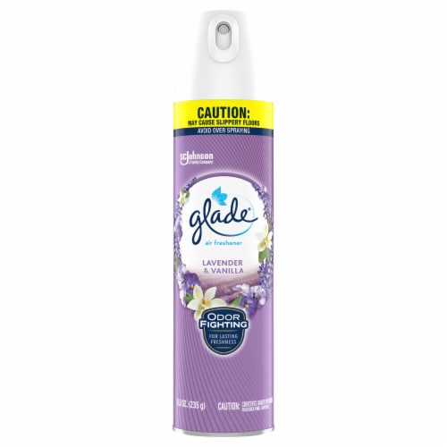 Glade® Lavender & Vanilla Air Freshener Spray Perspective: front
