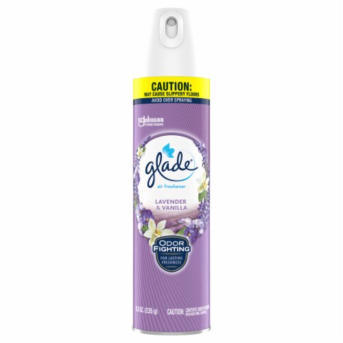 Glade® Lavender & Vanilla Air Freshener Spray Perspective: front