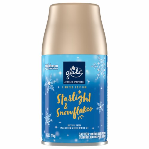 Glade Starlight & Snowflakes Automatic Spray Refill Perspective: front