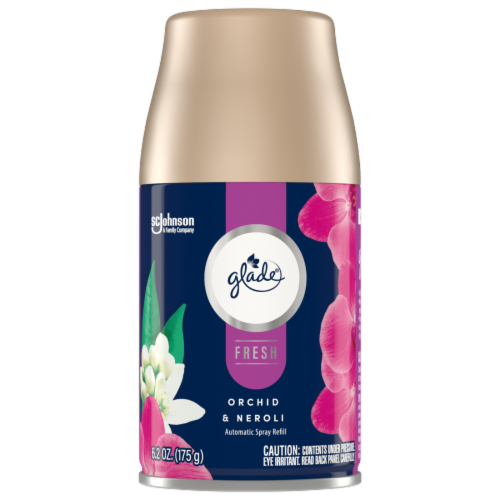 Glade® Fresh Automatic Spray Refill Orchid & Neroli Perspective: front