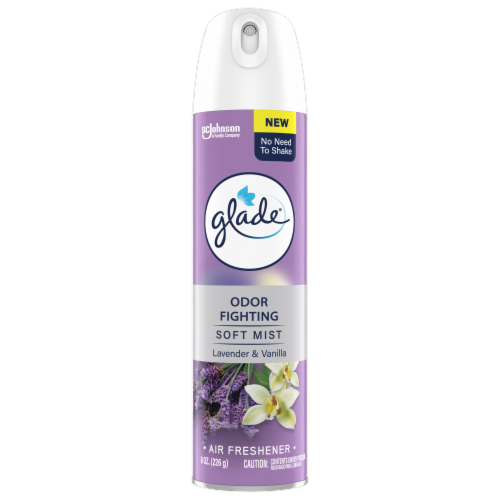 Glade Odor Fighting Lavender & Vanilla™ Air Freshener Spray Perspective: front