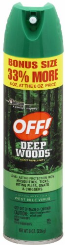 Off!® Deep Woods Bonus Bug Spray & Insect Repellent Perspective: front