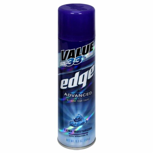 Edge Advanced Extra Moisturizing Shaving Gel Perspective: front