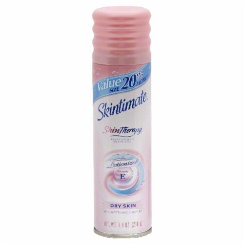 Skintimate Skintherapy Dry Skin 20% Bonus Shave Gel Perspective: front