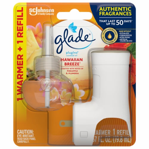 Glade® PlugIns® Scented Oil Air Freshener Sky & Sea Salt, 2 ct / 1.35 fl oz  - Fry's Food Stores