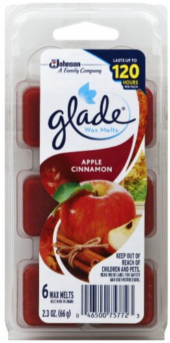 Glade Apple Cinnamon Wax Melts Perspective: front