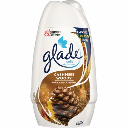 Glade Cashmere Woods Solid Air Freshener Perspective: front