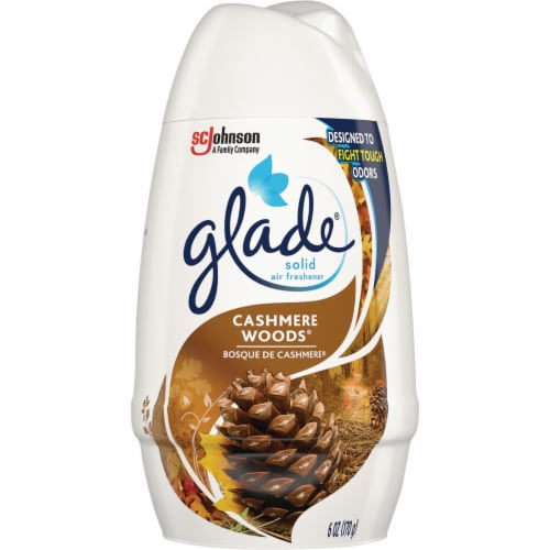 Glade Cashmere Woods Solid Air Freshener, 6 oz - Kroger