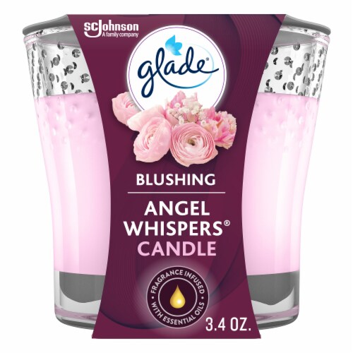 Glade® Angel Whispers® Candle Perspective: front
