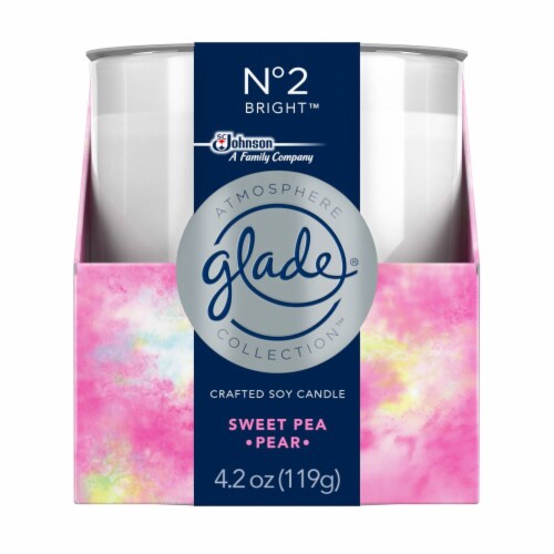 Glade Candle No. 2 Sweet Pea & Pear Perspective: front