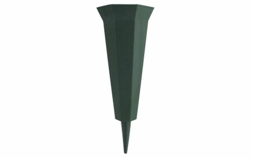 FloraCraft Memorial Vase Green Perspective: front
