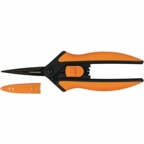Fiskars® Softgrip Micro-Tip Pruning Snips - 2 Pack Perspective: front