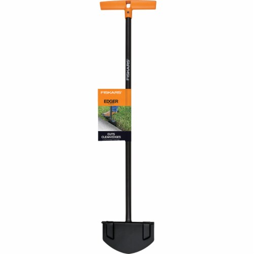 Fiskars® Steel Handle Manual Lawn Edger Perspective: front