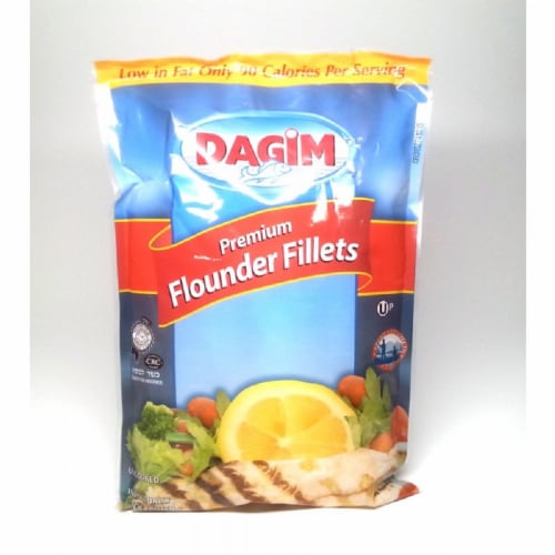 Dagim Premium Fish Flounder Fillets Perspective: front