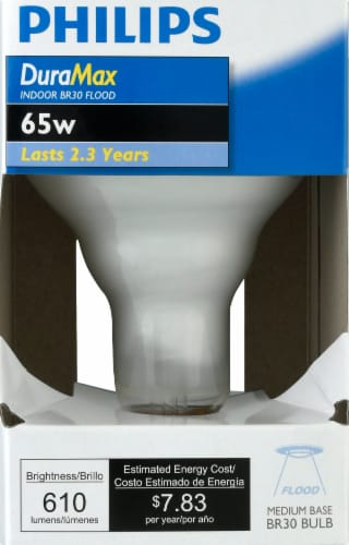 Philips 65 Watt BR30 Incandescent Light Bulb 1 ct Fry s Food Stores