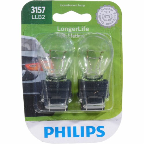 Philips LongerLife Miniature 3157LLB2 Perspective: front