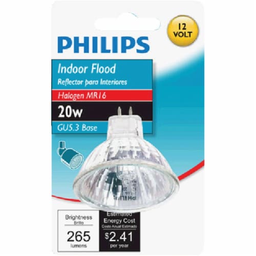 Philips 35W Equivalent Clear GU4 Base MR11 Halogen Floodlight Light Bulb 419309 1 Fred Meyer