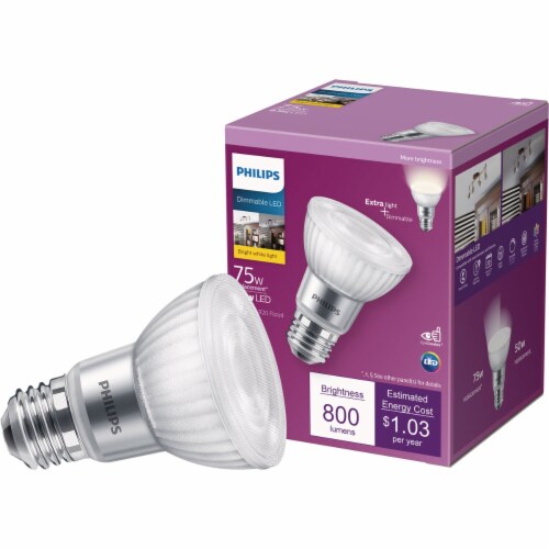 Philips 8.5w Par20 Bw Led Bulb 557538 1 King Soopers