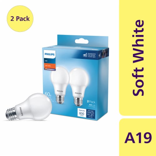 Trunk bibliotheek fusie afdeling Philips 10-Watt (60-Watt) A19 LED Light Bulbs, 2 pk - Pick 'n Save