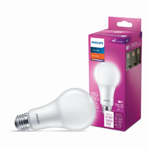 louter Supersonische snelheid kader Philips 18.5-Watt (150-Watt) A21 3-Way LED Light Bulbs, 1 pk - Pick 'n Save