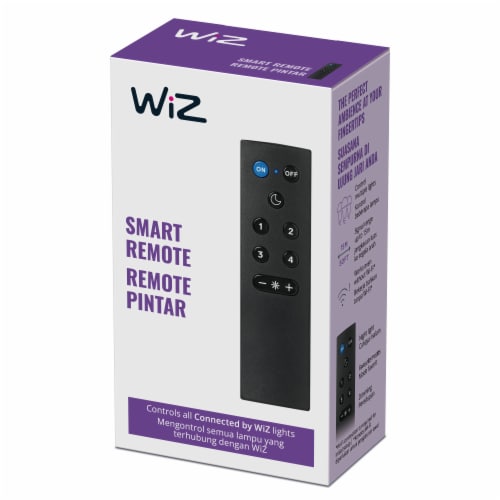 Wizmote Black Remote Control 603597 Perspective: front