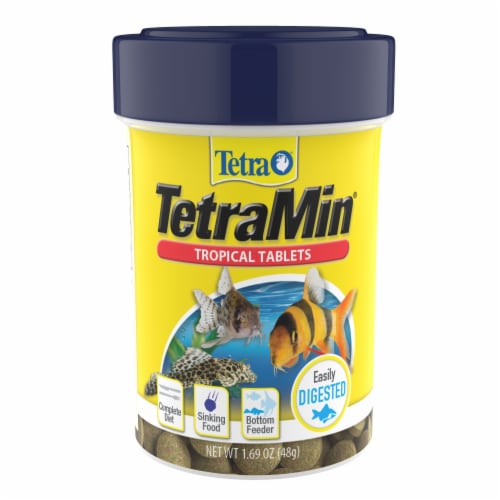 Tetra TetraMin Tropical Tablets 160 Count Perspective: front