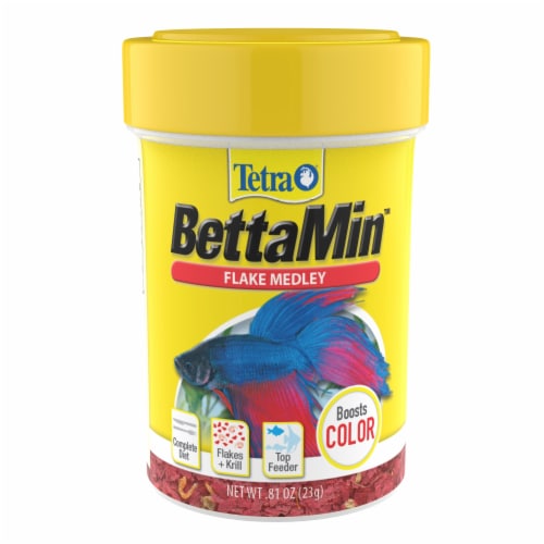 Tetra® BettaMin™ Flake Medley Fish Food, 0.81 oz - Kroger