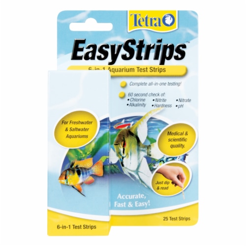Tetra Easy 6-in-1 Test Strips Perspective: front
