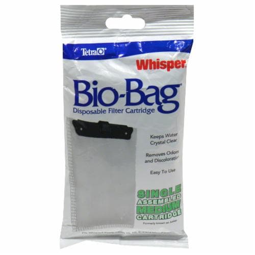 Tetra Whisper Bio-Bag Medium Disposable Filter Perspective: front