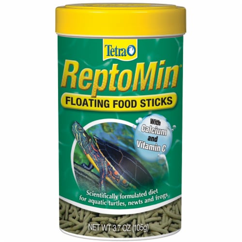 Tetra Fauna Reptomin Floating Food Sticks Perspective: front