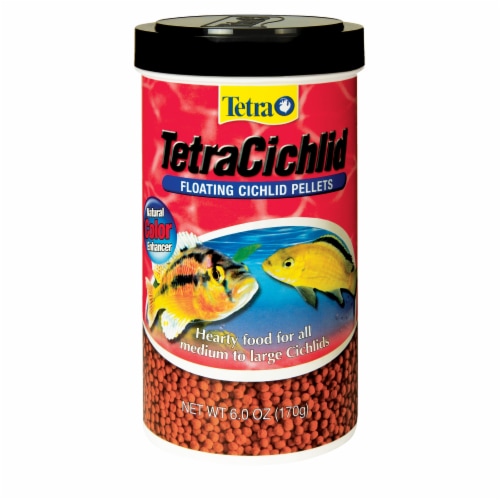 Tetra Floating Cichlid Pellets Perspective: front