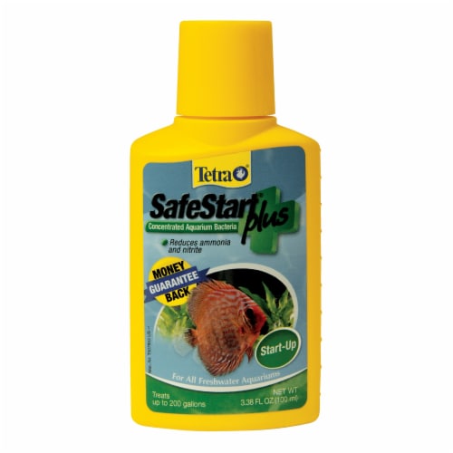 Tetra SafeStart Plus Concentrated Aquarium Bacteria Perspective: front