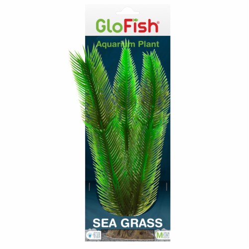 GloFish Sea Grass Plant Perspective: front
