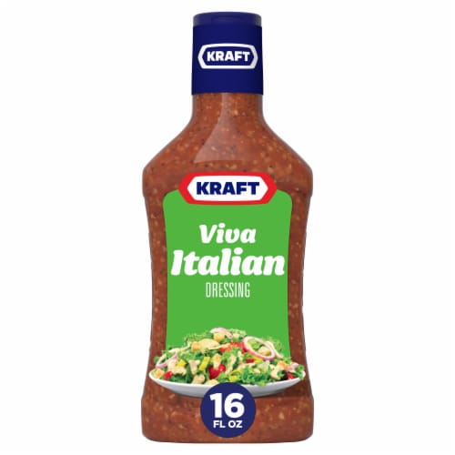 Kraft Viva Italian Salad Dressing Perspective: front