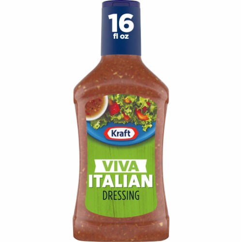 Kraft Viva Italian Salad Dressing Perspective: front
