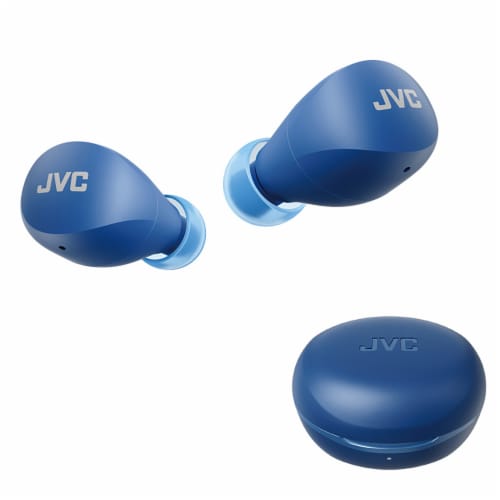 JVC Gumy Mini True Wireless Earbud - Blue Perspective: front
