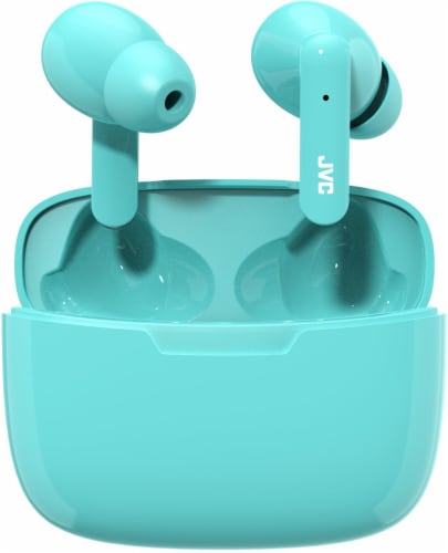 JVC Ultra-Compact True Wireless Earbuds - Green Perspective: front
