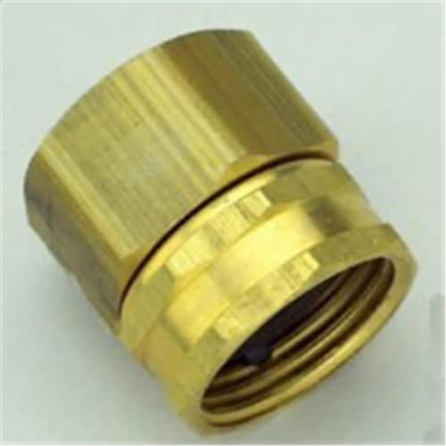Orbit Brass 1/2 in. Dia. x 3/4 in. Dia. Hose Adapter 1 pk - Total Qty: 12; Each Pack Qty: 1 Perspective: front