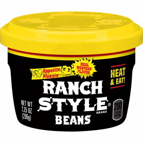 Ranch Style Pinto Beans Microwavable Cups Perspective: front