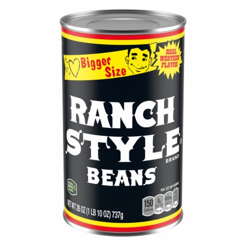 Ranch Style Beans Canned Beans Perspective: front