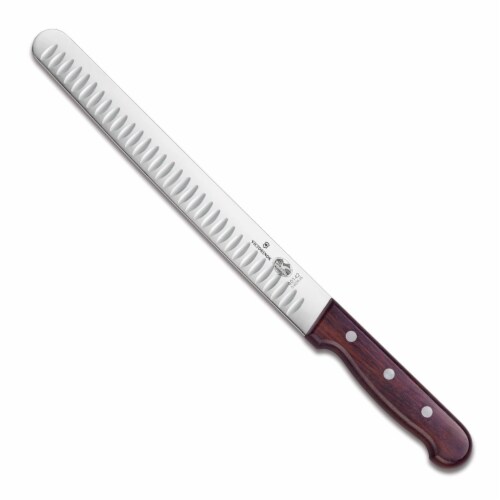 Swiss Army Brands VIC-40142 2019 Victorinox 10 in. Blade Straight Wood Slicing Chef Knife wit Perspective: front