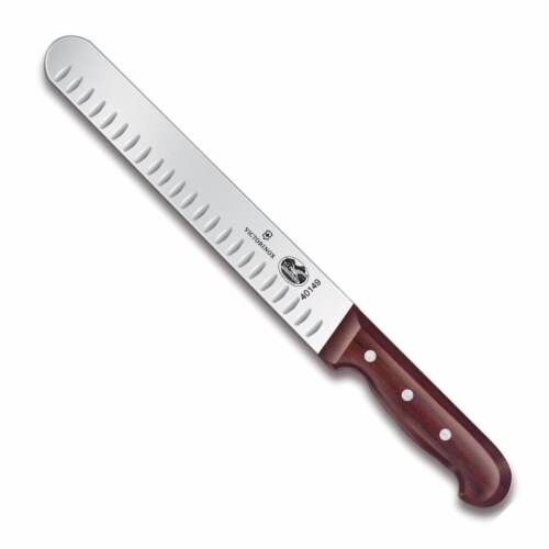 Swiss Army Brands VIC-40149 2019 Victorinox 10 in. Blade Straight Wood Slicing Chef Knife wit Perspective: front